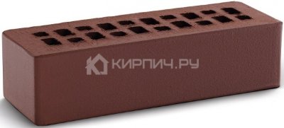 Кирпич облицовочный шоколад евро гладкий М-150 КС-Керамик
