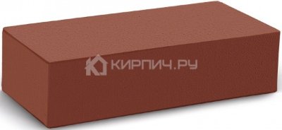 Кирпич облицовочный гляссе одинарный гладкий полнотелый М-300 КС-Керамик