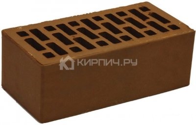 Кирпич облицовочный шоколад полуторный гладкий М-150 НЗКМ