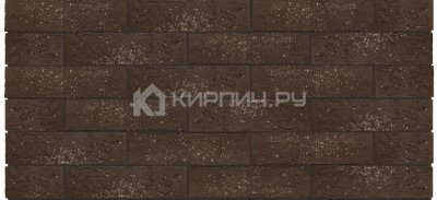 Кирпич облицовочный Premium Brown granite одинарный кора дуба орех М-175 Керма