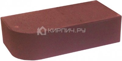 Кирпич облицовочный шоколад одинарный гладкий полнотелый R60 М-300 КС-Керамик